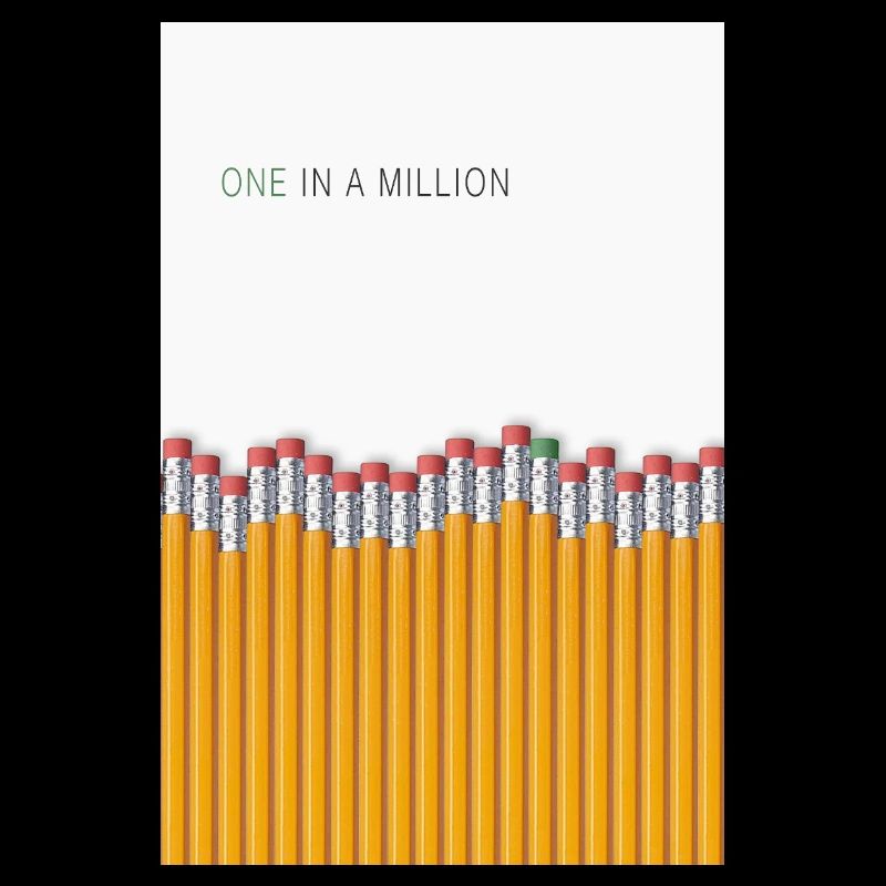 One in a Million Unique Statement Design