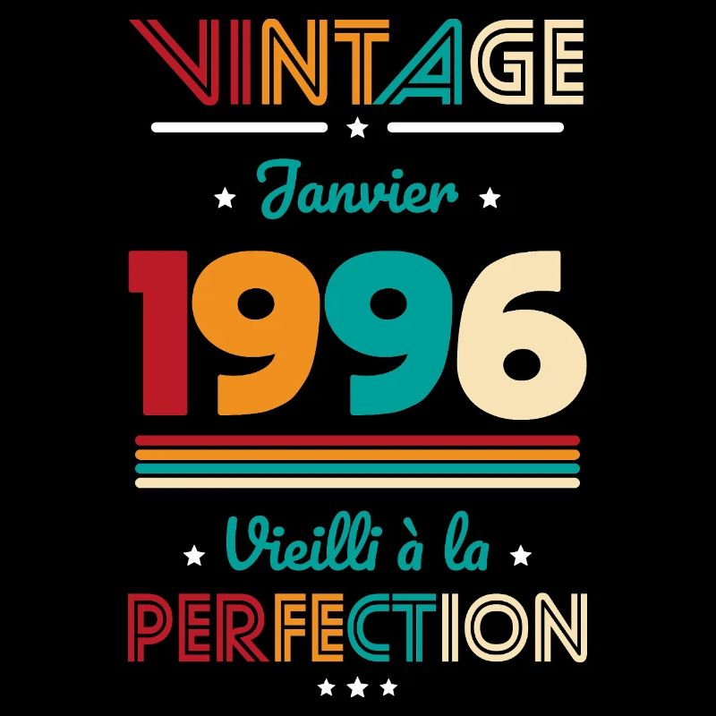 Anniversaire 30 ans - Vintage - Janvier 1996