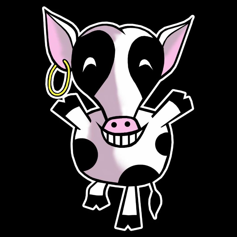 Happy cow