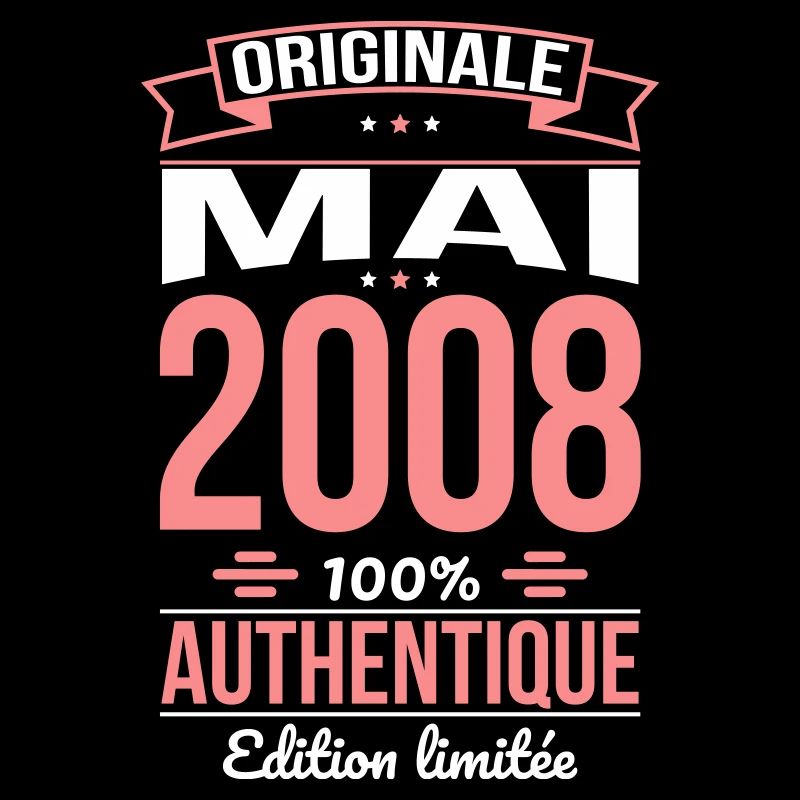 Anniversaire 18 ans - Originale - Mai 2008