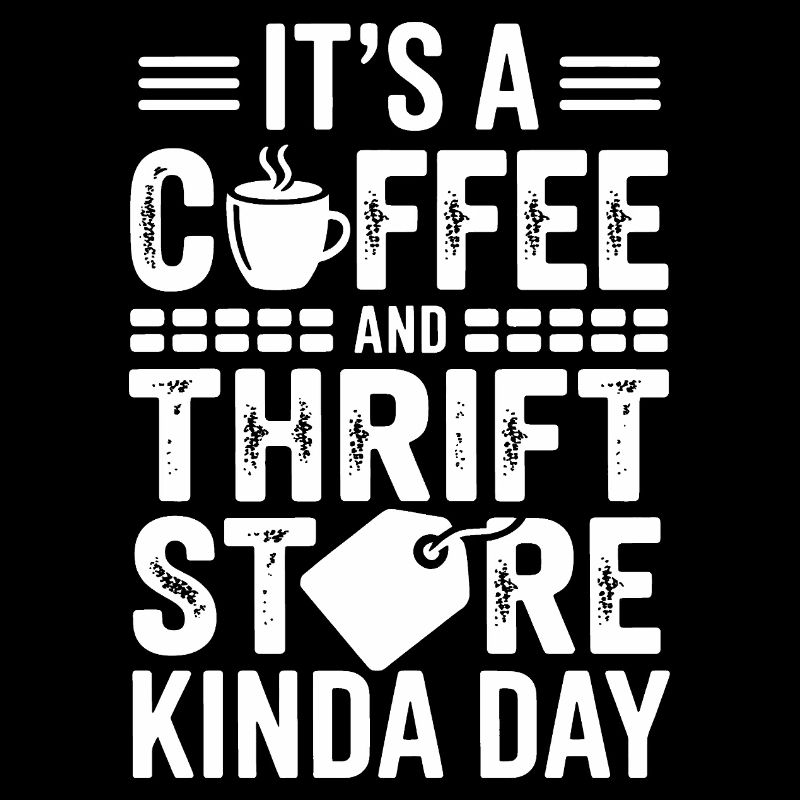 Coffee Thrift Store Day Graphic