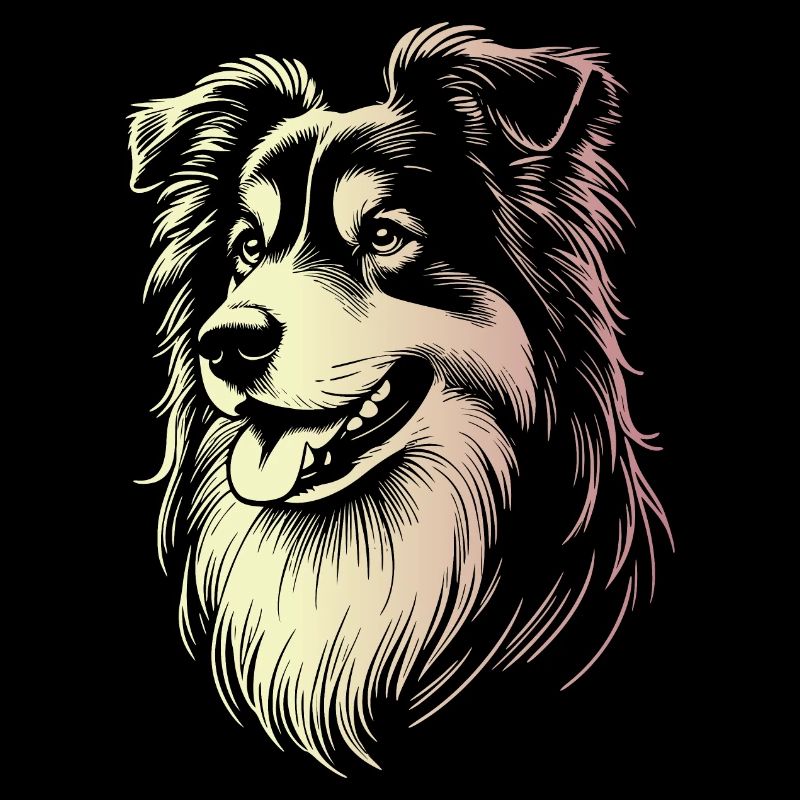Australian Shepherd Traits 2 Gradient