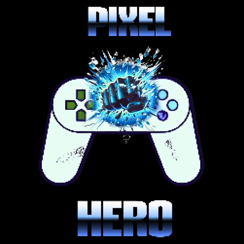 Pixel Hero - Retro Gaming Controller
