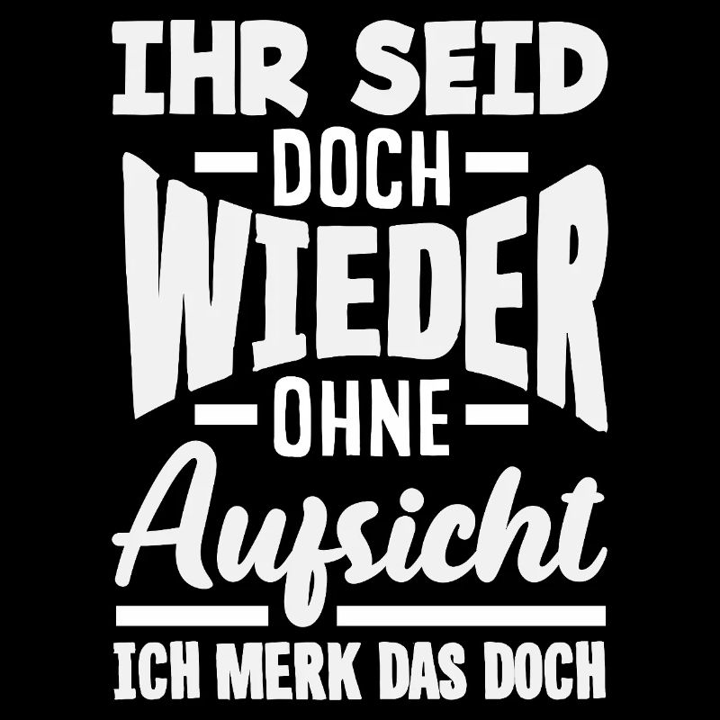 Again without supervision – sarcasm