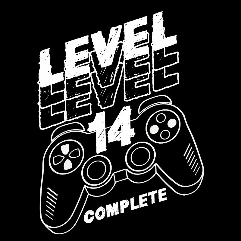 Level 14 Completed – Controller Victory Birthday