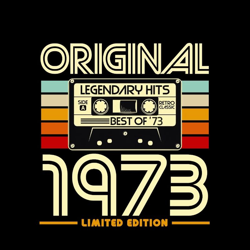 Original 1973 Cassette Rétro