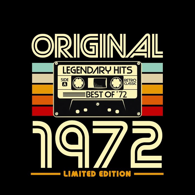 Cassette Originale 1972 Rétro