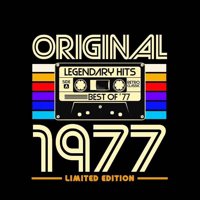 Original 1977 Retro Cassette