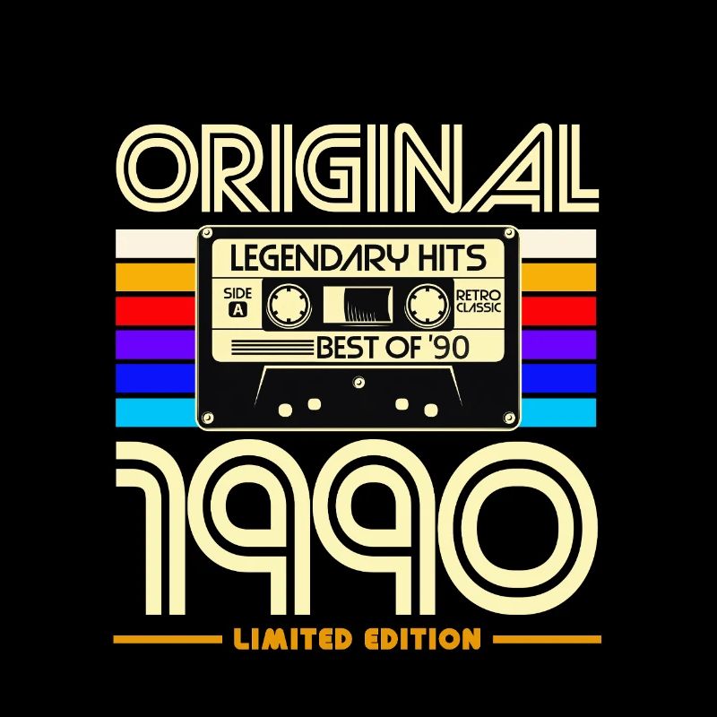 Retro 1990 Cassette Legends