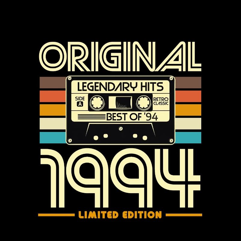 Original 1994 Cassette Rétro Édition Limitée