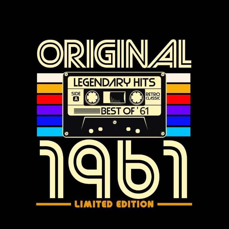Cassette 1961 Retro Limité