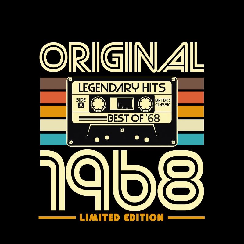 Original 1968 Cassette Retro