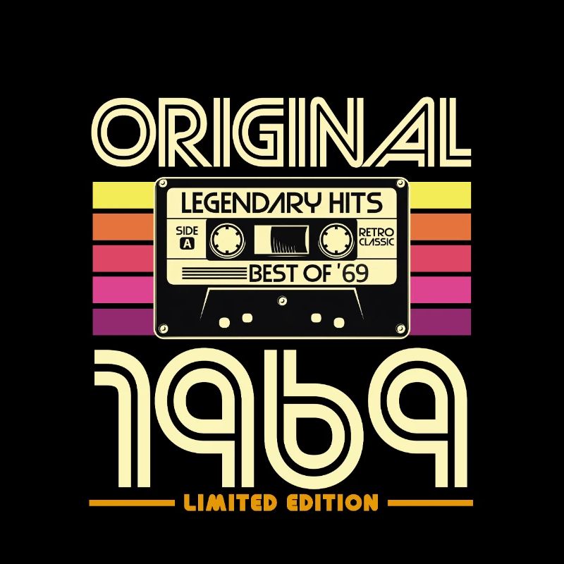 Original 1969 Édition Limitée Retro