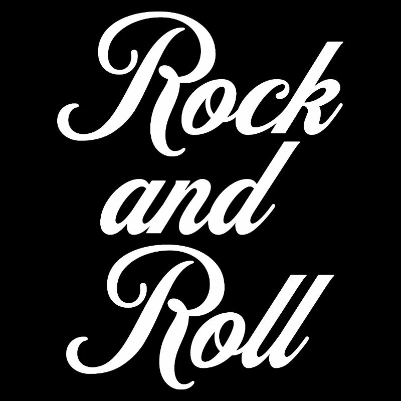 Rock and Roll Script Vintage