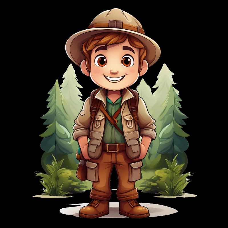 Adventurous explorer