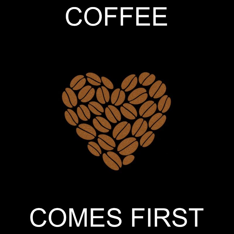Coffee First Then Everything Daily Priority Design