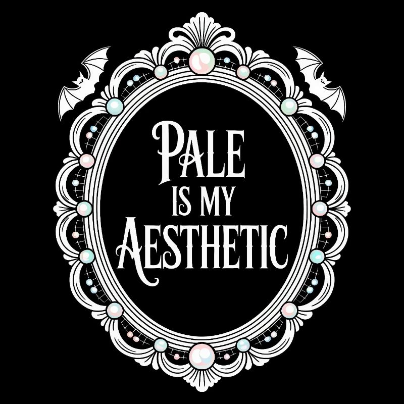 Pale Aesthetic Frame Typography