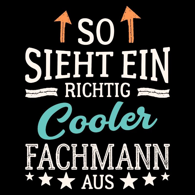 So sieht ein richtig cooler Fachmann aus Experte