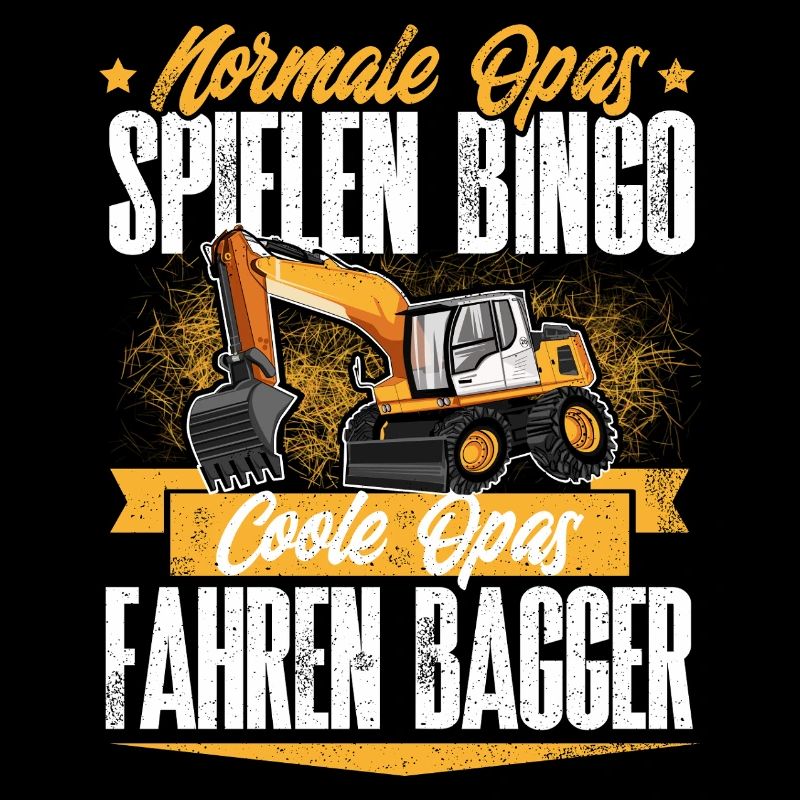 Baggerfahrer Opa