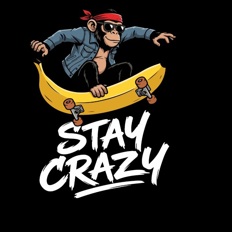 Crazy Monkey Skateboard