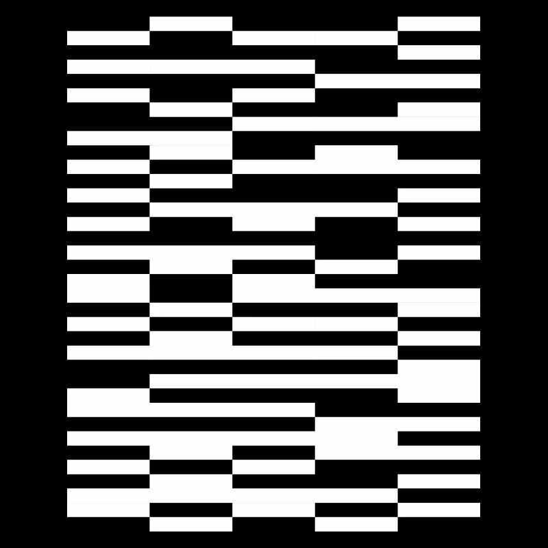 T-shirt con motivi a linee geometriche