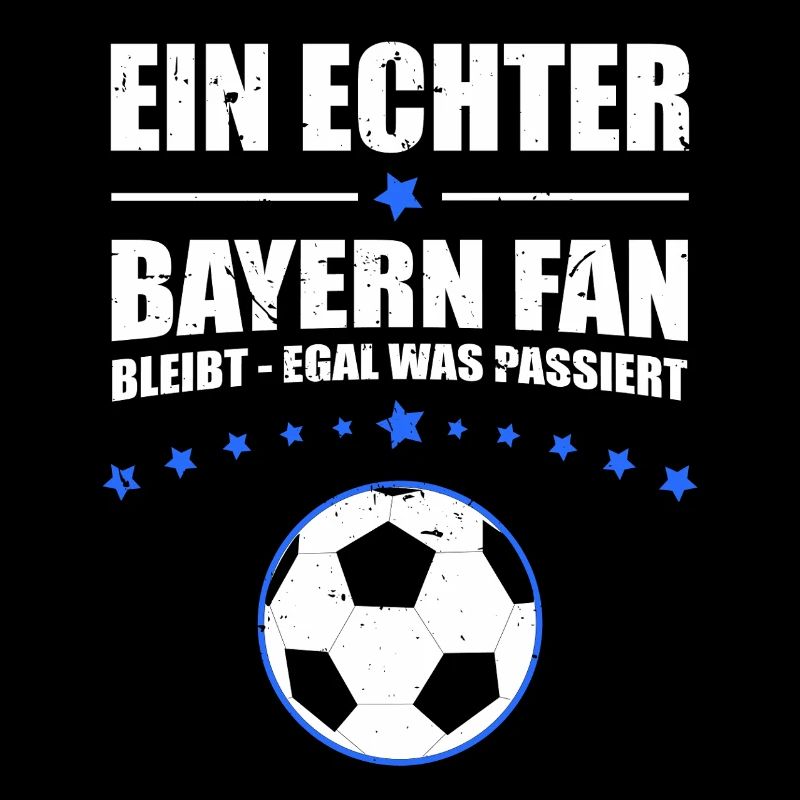 Bayern Fan Geschenk | Ein Echter bleibt Retro
