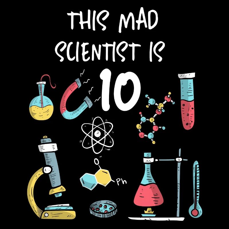 This Mad Scientist Is 10