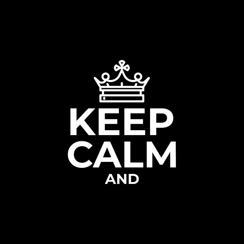 keep calm tshirt Create your own