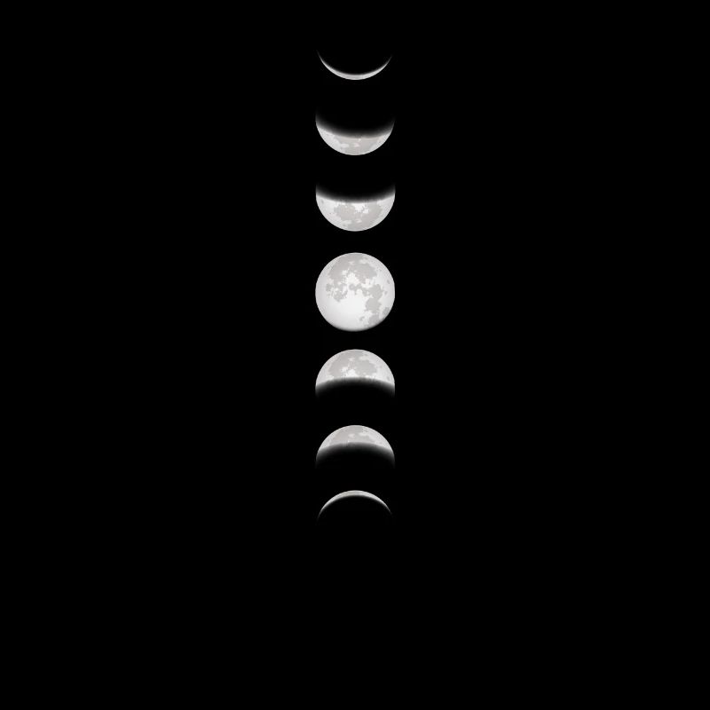 Lune Moon Phases de lune Pleine Lune Éclipse lunaire Total