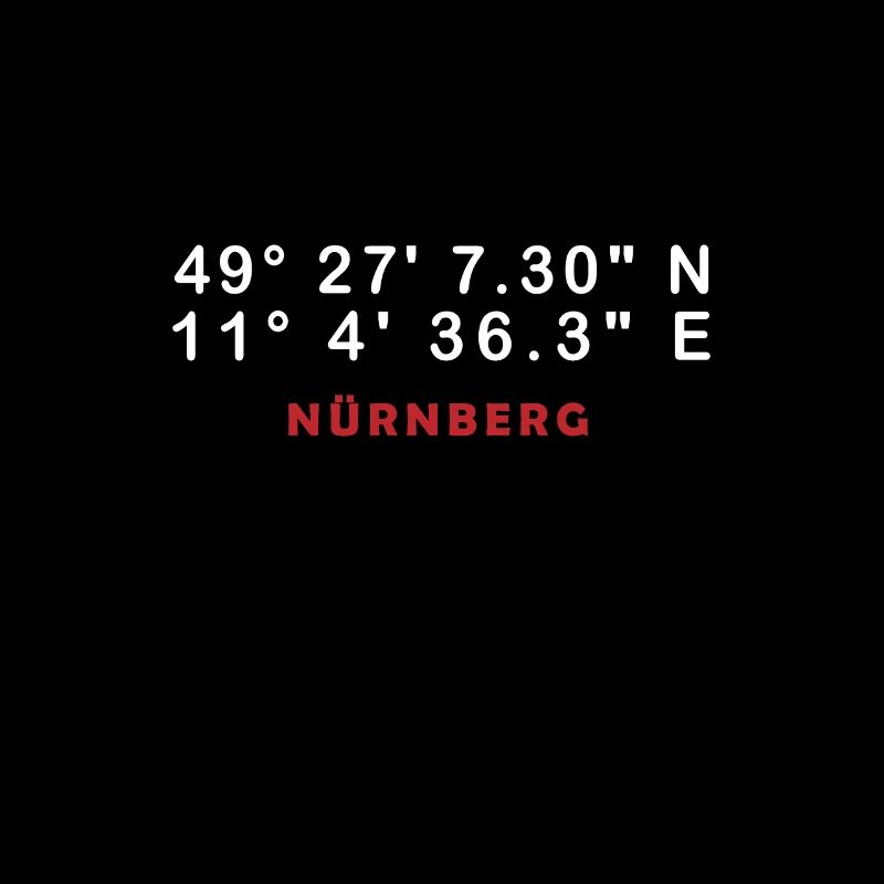 Nuremberg Coordinates Emblem