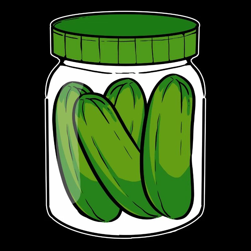 Pickled cucumber vegan