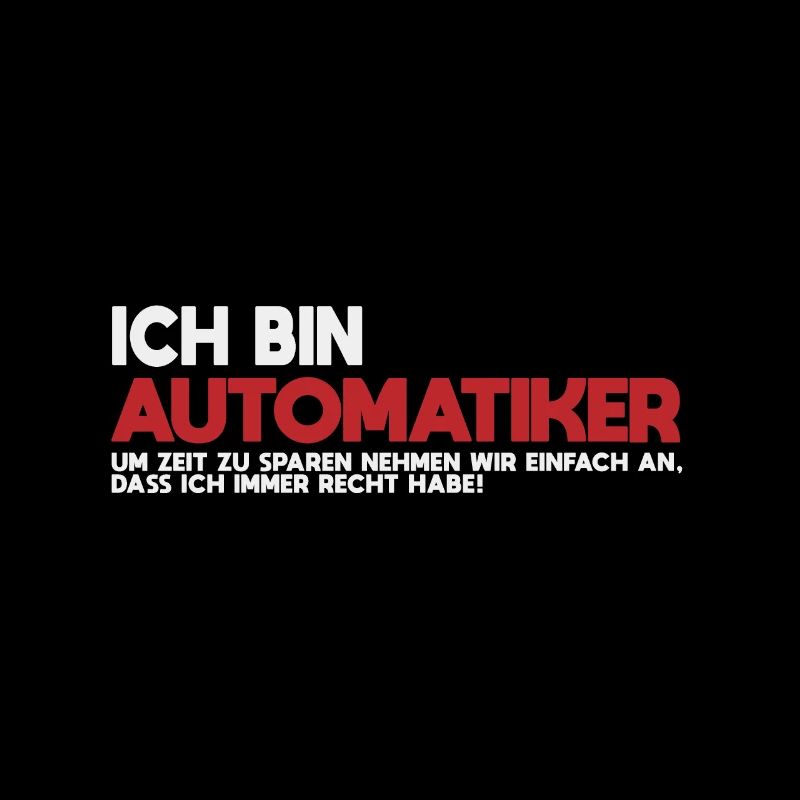 Ich bin Automatiker Tech-Statement