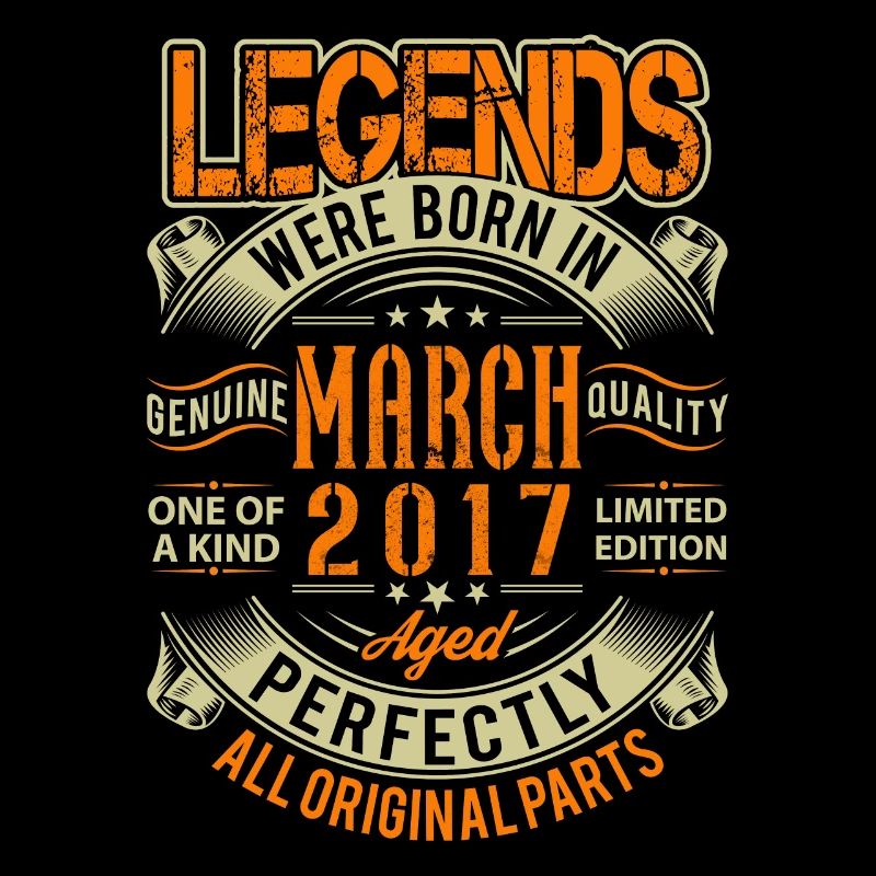 2017 March Birthday Legend
