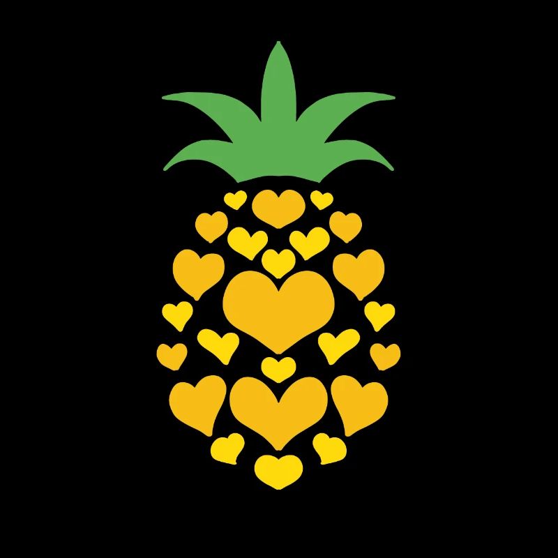 Ananas Herz