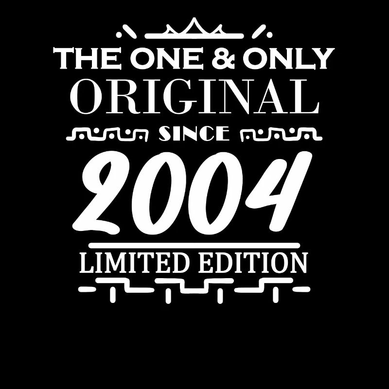 2004 - Year of construction 2004 - Born 2004