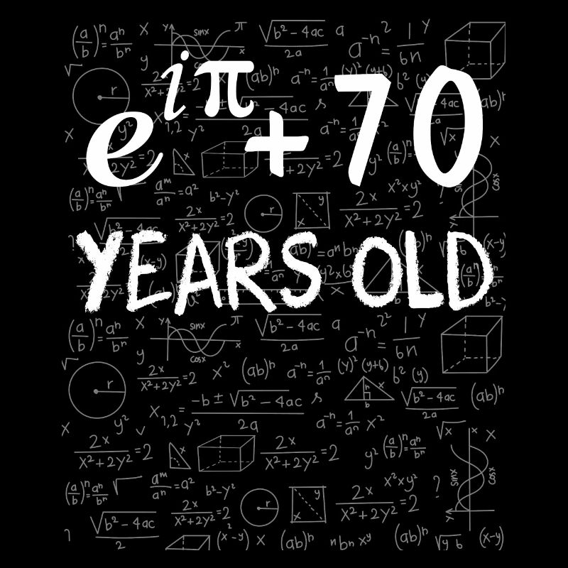 69e anniversaire 69 ans Euler Identité cadeau math