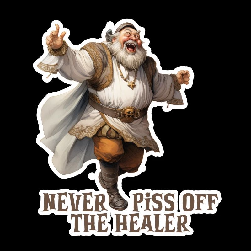 Never Stop the Healer – Funny RPG Design