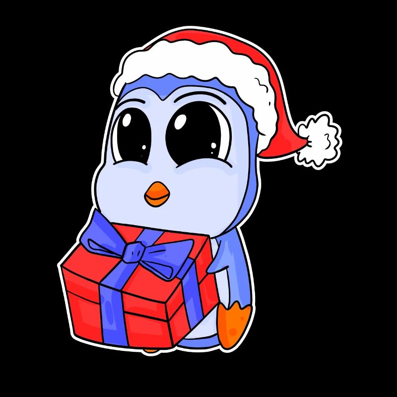 Bébé pingouin Noël
