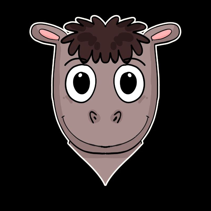 Tête d’animal de cheval Tête d’animal