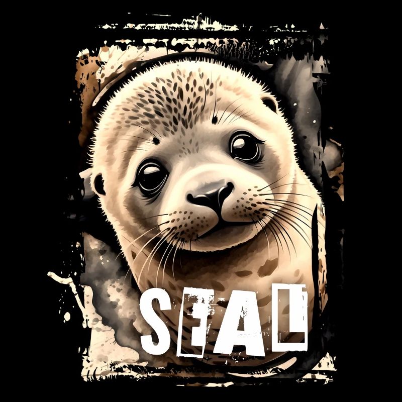 Phoque bébé phoque