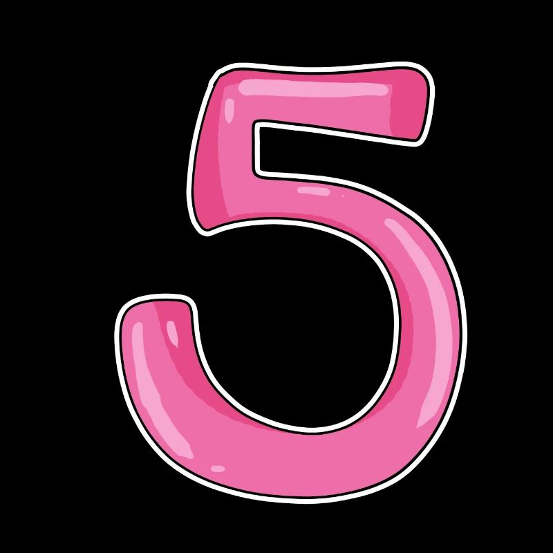 Cinq chiffres numéro 5