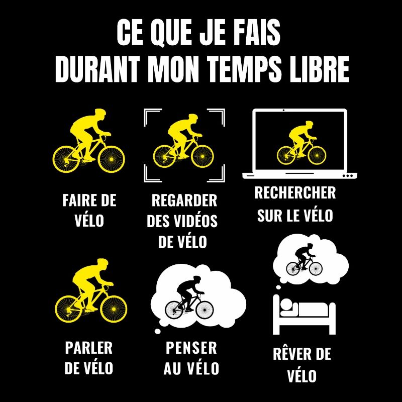 Ce Que Je Fais Durant Mon Temps Libre Vélo