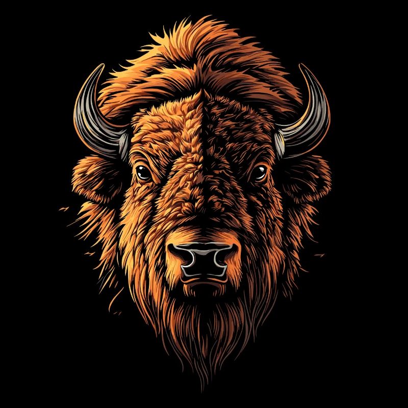 Bison, Bison, Bovins sauvages, Bison, Bison d’Amérique