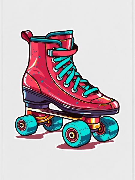 Rollerskates Grafik