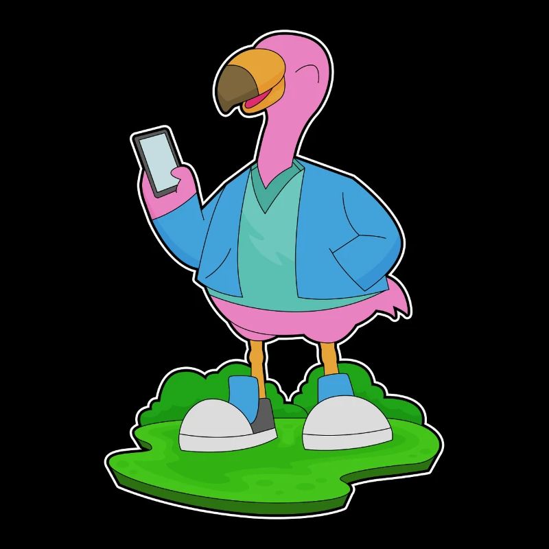 Flamingo Mobile Phone