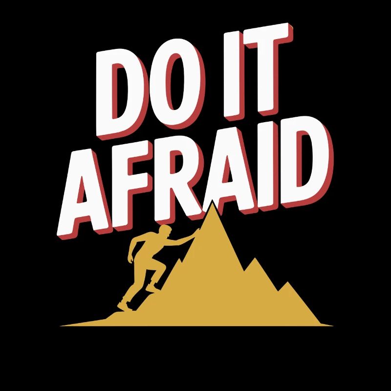 Do It Afraid Courage Development Motivation