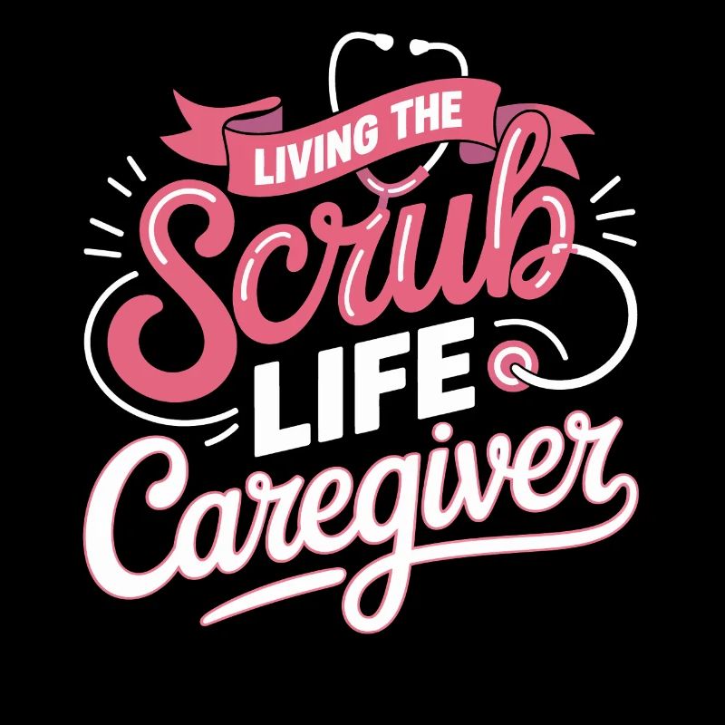 Devise du soignant Scrub Life