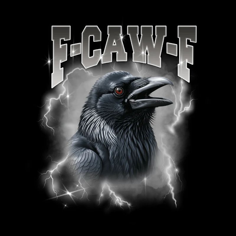 F-Caw-E Rabensturm Graphik