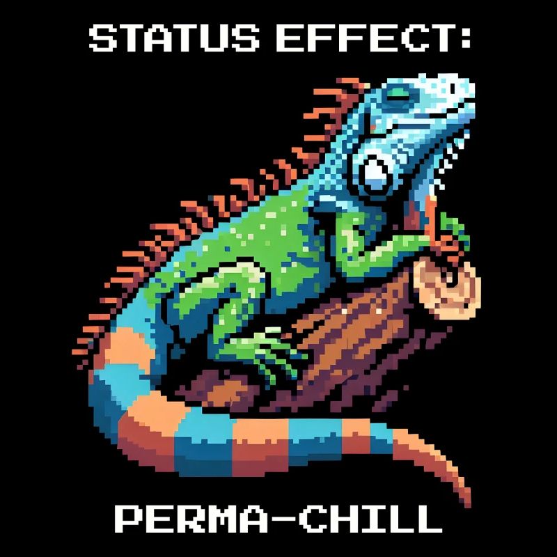 Status Effect: Continuous Chill | Iguana Terrarium
