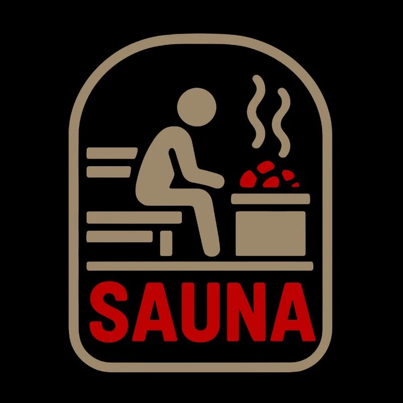 Sauna symbol: warmth, peace and stone